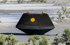 The largest asteroid samples ever collected have returned to Earth in a NASA probe