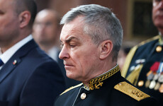 Russian Black Sea fleet commander appears in video, day after Ukraine claimed it killed officer