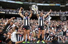 Heartbreak for Conor McKenna and Brisbane as Collingwood seal record-equalling 16th title