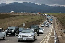 Almost entire ethnic Armenian population flees Nagorno-Karabakh