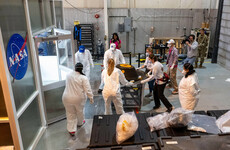 Nasa to release first images of largest asteroid sample ever collected in space