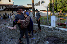 Searches underway at scene of Gaza hospital blast as doctors struggle to treat wounded