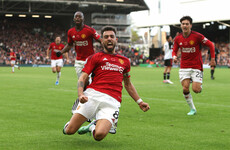 Bruno Fernandes to the rescue in stoppage time as Man United labour to victory at Fulham