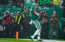 Eagles win with overtime touchdown as Chiefs rally from 14 points down