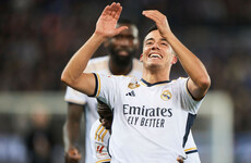 Vazquez sends Madrid to La Liga summit with late winner at Alaves