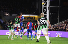 Ferguson remains on bench as Brighton are held at Crystal Palace