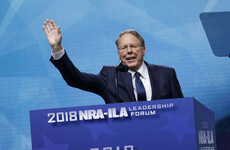 Longtime head of US gun rights group announces he's stepping down, days before corruption trial