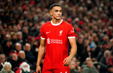 Liverpool suffer Trent Alexander-Arnold blow
