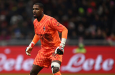 AC Milan leave pitch after alleged racist abuse of goalkeeper Mike Maignan