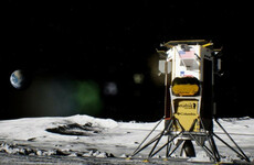Private spacecraft is 'alive and well' after touching down on Moon for first time yesterday