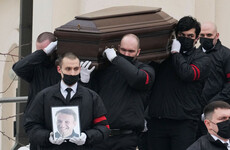 Ireland's ambassador to Russia among mourners as thousands attend funeral of Alexei Navalny