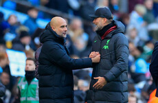 Klopp: Guardiola is best manager of my lifetime