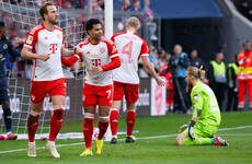 Kane scores hat-trick as Bayern Munich thump Mainz 8-1, Dortmund laud 'great' Sancho