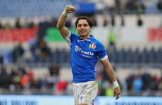 Finger fracture rules Italy full-back Capuozzo out of Wales showdown