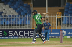 Delany's late charge comes up just short as Afghanistan level T20I series