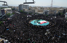 Tens of thousands gather for Raisi funeral procession in Tehran after helicopter crash