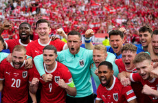 Austria down Poland to close in on last 16
