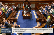 Natasha O'Brien receives standing ovation as she watched from Dáil public gallery