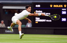 Alcaraz overcomes Humbert at Wimbledon, world number two Gauff knocked out