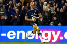 Van der Merwe equals try record as Scotland down US