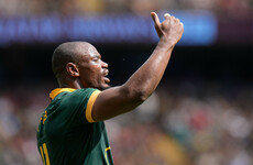Mapimpi hat-trick helps 10-try Springboks crush Portugal