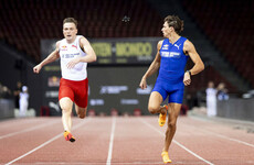 Pole vault king Duplantis beats 400m hurdles master Warholm in 100m showdown