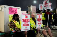 US Boeing workers go on strike after voting overwhelmingly to reject 25% wage increase