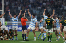 Argentina stun South Africa as Ireland move back to world number one