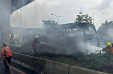 Up to 25 people feared dead after school bus fire in Thailand