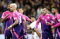 Germany win in Nations League, Liverpool's Van Dijk sent off