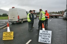 Tralee-Dingle road blocked over payment dispute
