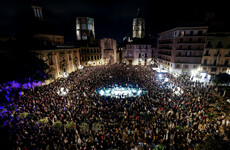 100,000 people march in Valencia protesting authorities' handling of devastating floods