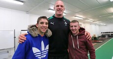 In pictures: Ireland's rugby stars go a few rounds with our high-performance boxers