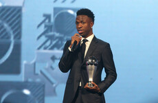 Vinicius, Bonmati and Garnacho among winners at Fifa Best awards