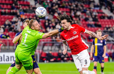 Troy Parrott scores winner for 10th league goal as AZ move into fifth place