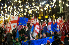 Far-right ex-footballer Kavelashvili sworn in as Georgia's president amid protests