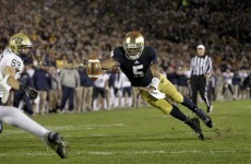 Luck of the Irish: Notre Dame beats Pittsburgh in triple overtime
