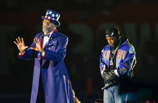 Serena Williams and Samuel L Jackson make cameos during Kendrick Lamar’s Super Bowl halftime show