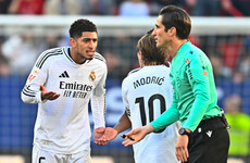 Real Madrid's Bellingham receives two-match Liga ban after red-card controversy