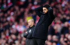 Premier League title out of Arsenal's control, says 'angry' Arteta