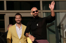 Tates 'not welcome' in Florida, says governor after brothers leave Romania amid rape charges