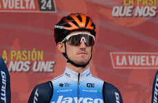 Eddie Dunbar crashes out of Tirreno-Adriatico