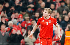 Hojlund gives Denmark edge over Portugal with place in Ireland's World Cup group on the line