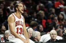 Joakim Noah 'regret' after trying 3-pointer to win burgers for Bulls fans