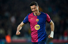 36-year-old Lewandowski scores 38th goal in 47 games as Barca boost title bid