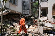 Man rescued from destroyed building five days after major earthquake in Myanmar