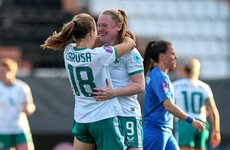 'I can assure you there is no one more happy to see me scoring than she is'