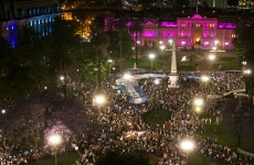 More than 30,000 protest against Argentina's government