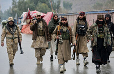 Taliban publicly executes three men for murder this morning