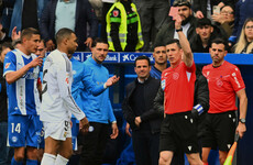 Mbappe sent off for dreadful tackle as Real Madrid beat Alaves